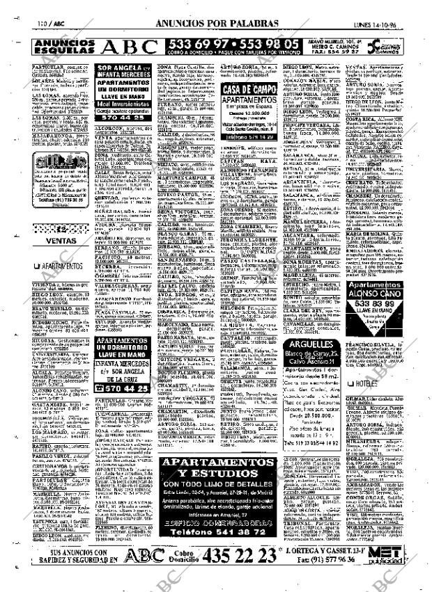 ABC MADRID 14-10-1996 página 110