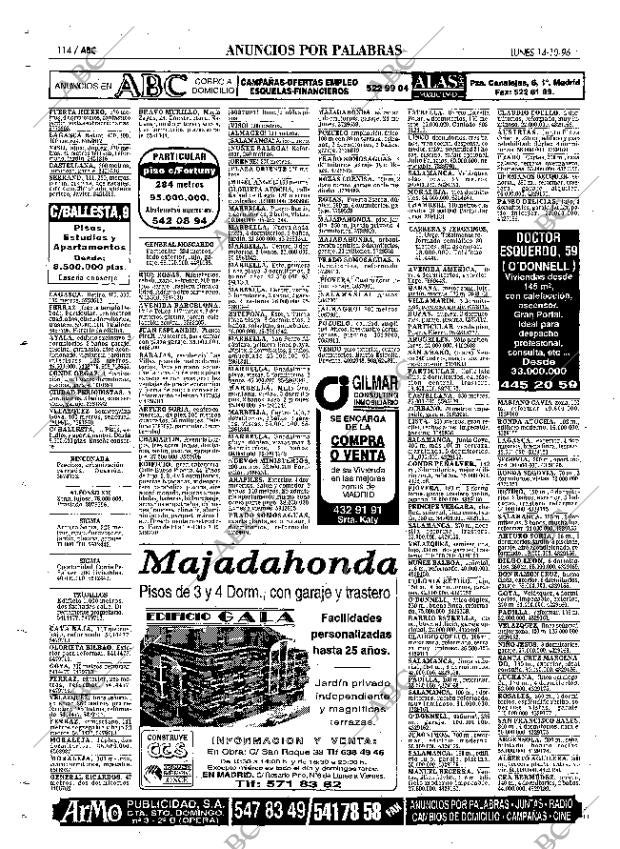 ABC MADRID 14-10-1996 página 114