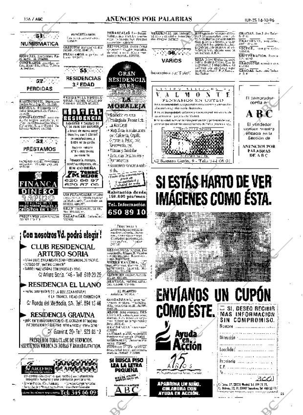 ABC MADRID 14-10-1996 página 126