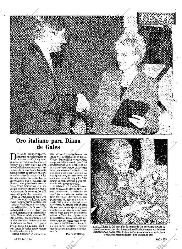 ABC MADRID 14-10-1996 página 129