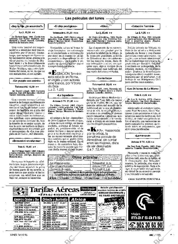 ABC MADRID 14-10-1996 página 133