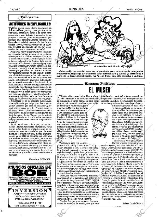 ABC MADRID 14-10-1996 página 18