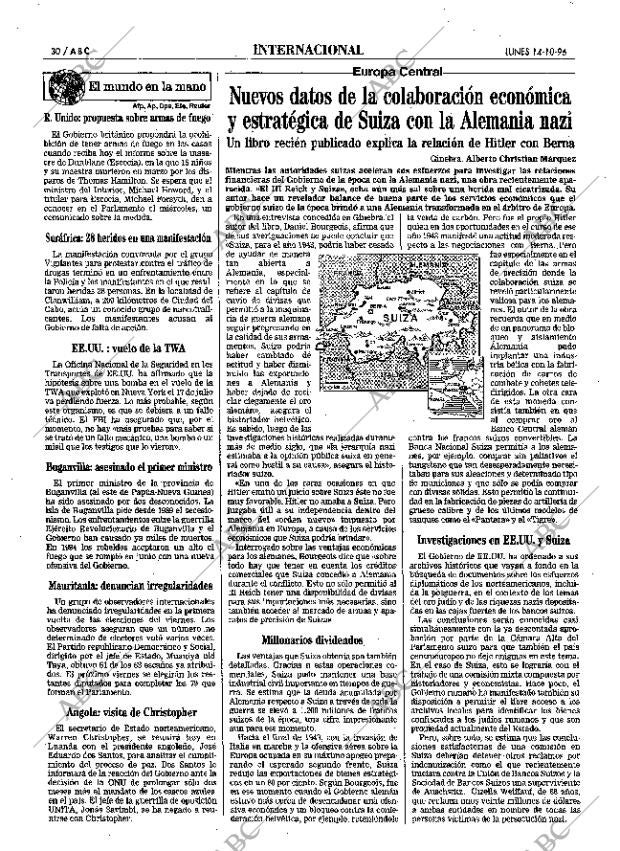 ABC MADRID 14-10-1996 página 30