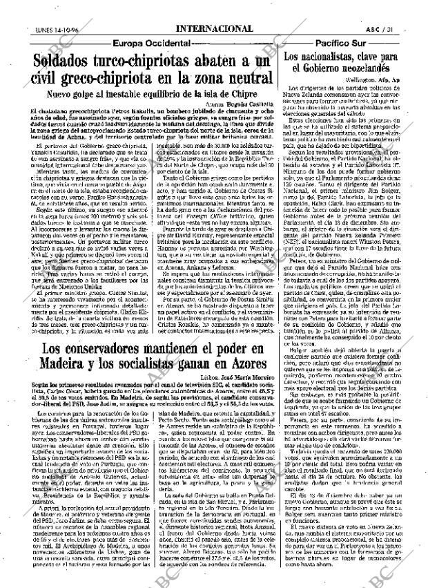 ABC MADRID 14-10-1996 página 31