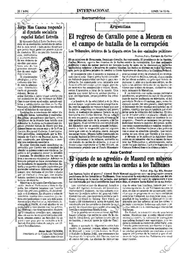 ABC MADRID 14-10-1996 página 32