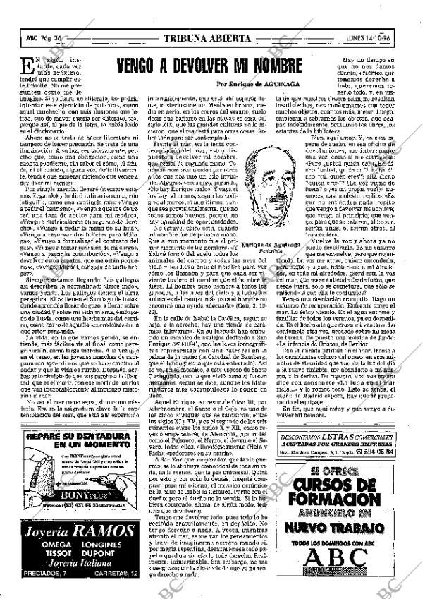 ABC MADRID 14-10-1996 página 36