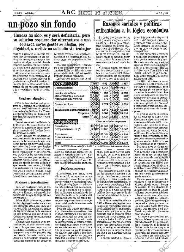 ABC MADRID 14-10-1996 página 41