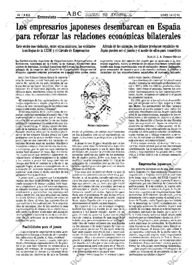 ABC MADRID 14-10-1996 página 44