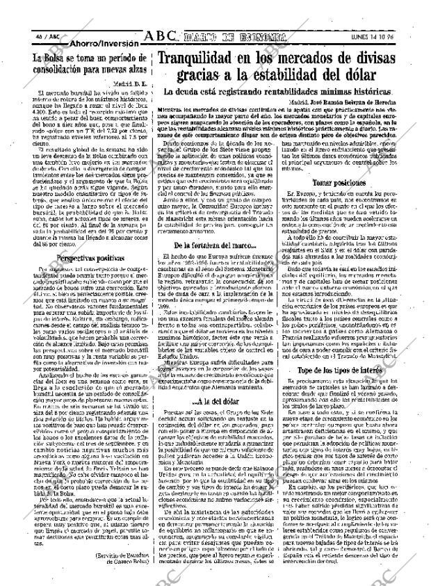 ABC MADRID 14-10-1996 página 46