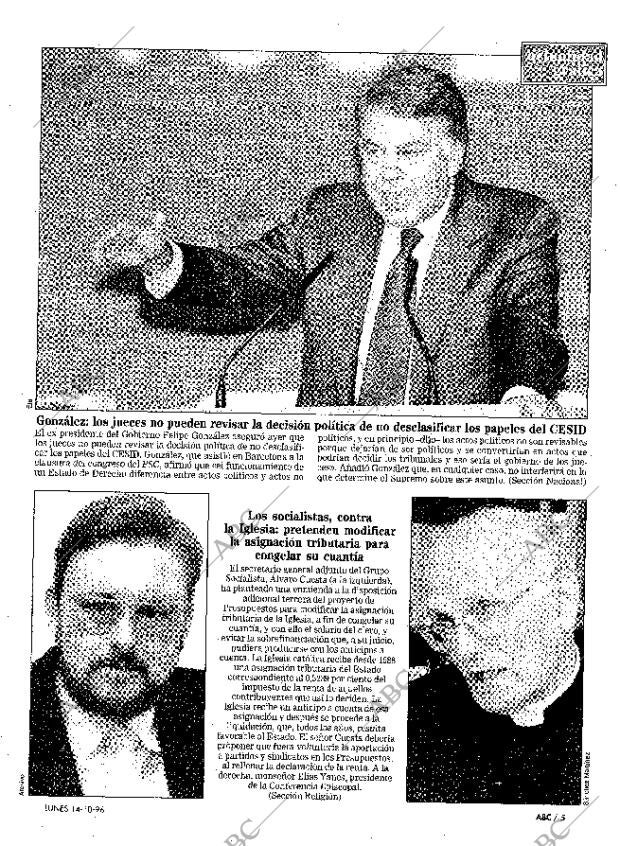 ABC MADRID 14-10-1996 página 5