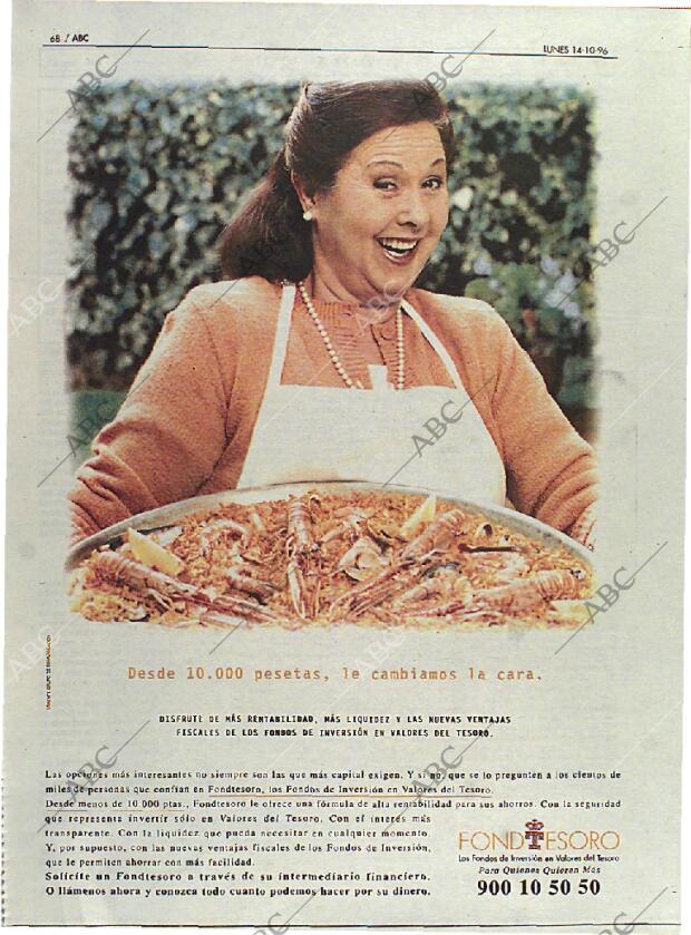 ABC MADRID 14-10-1996 página 68