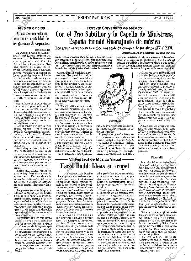 ABC MADRID 14-10-1996 página 88