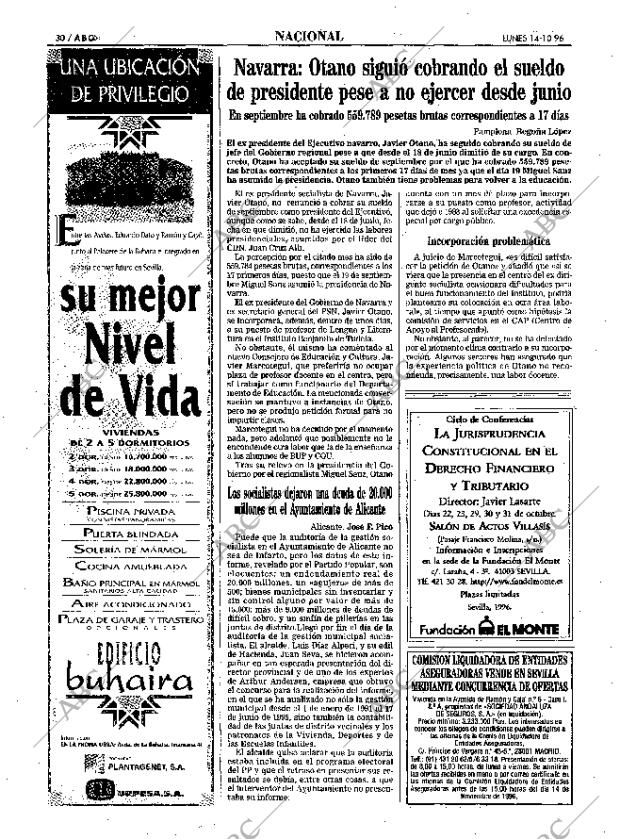 ABC SEVILLA 14-10-1996 página 30