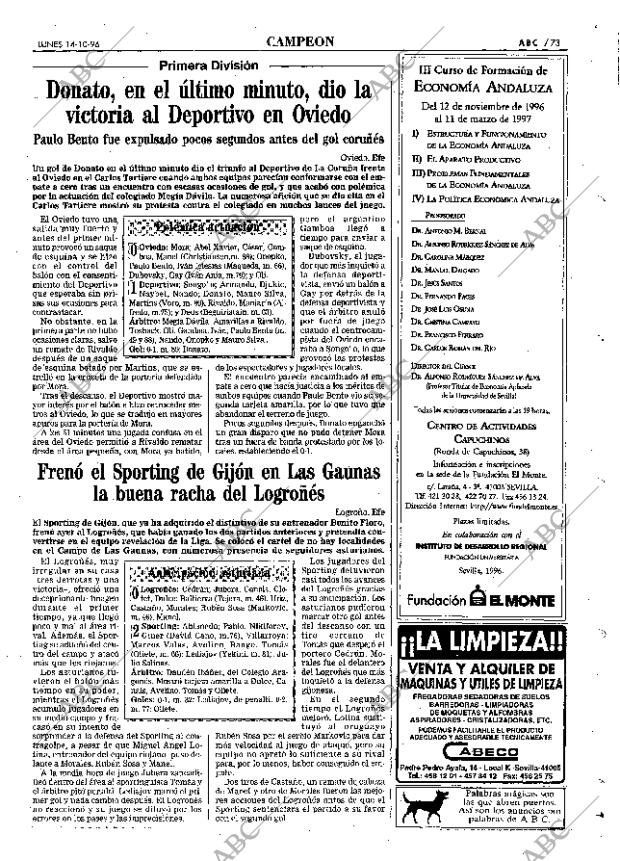 ABC SEVILLA 14-10-1996 página 73