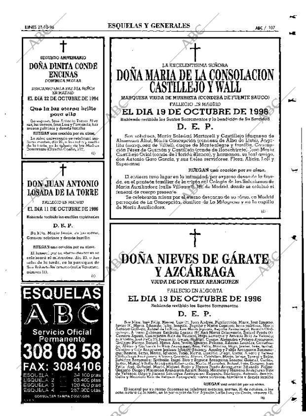 ABC MADRID 21-10-1996 página 107