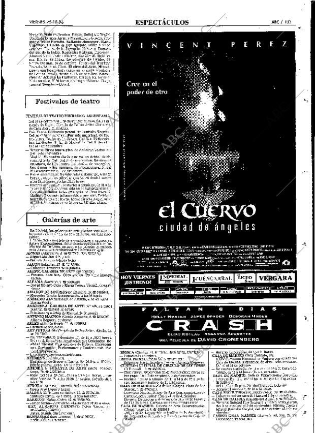 ABC MADRID 25-10-1996 página 103