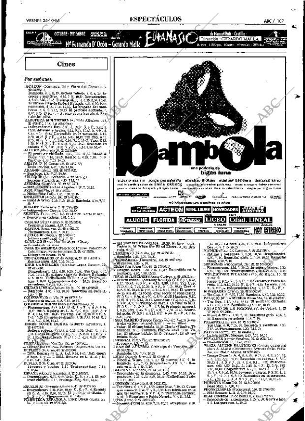ABC MADRID 25-10-1996 página 107
