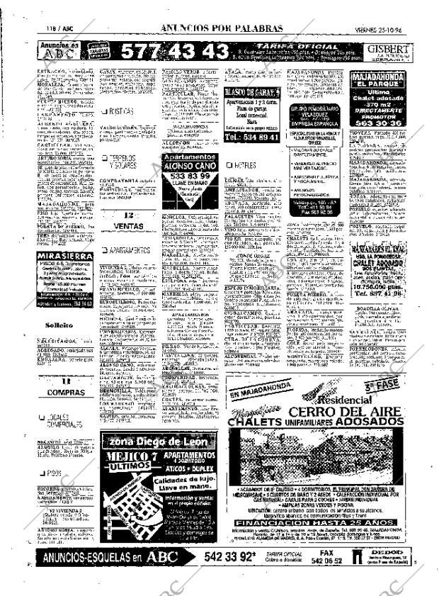 ABC MADRID 25-10-1996 página 118