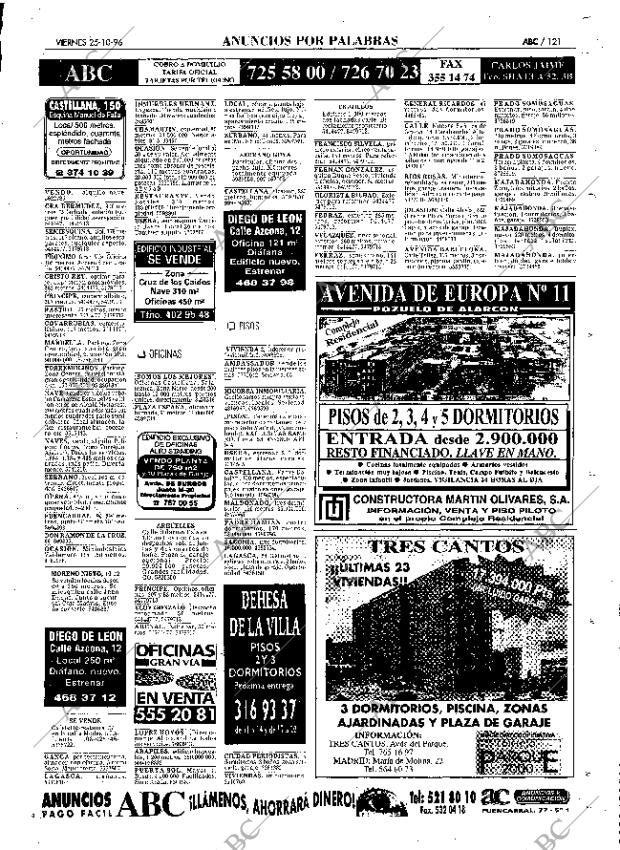 ABC MADRID 25-10-1996 página 121