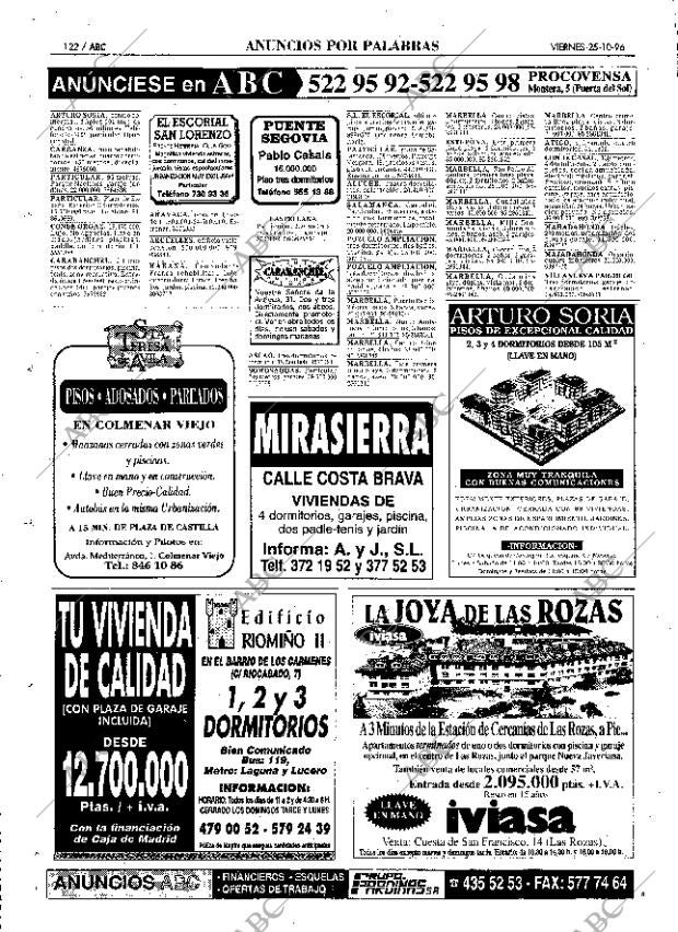 ABC MADRID 25-10-1996 página 122