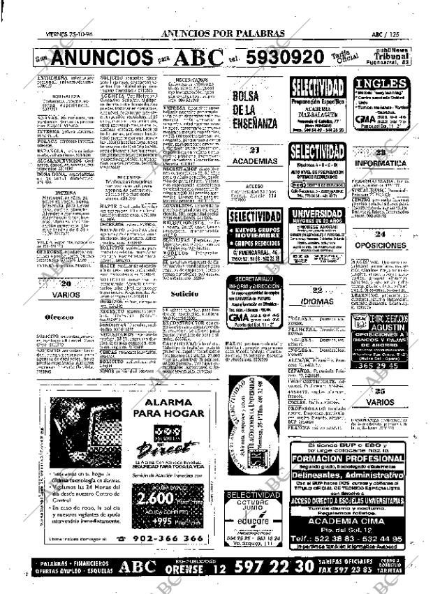 ABC MADRID 25-10-1996 página 125