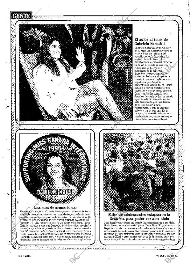 ABC MADRID 25-10-1996 página 138