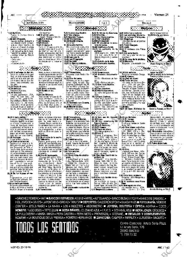ABC MADRID 25-10-1996 página 143