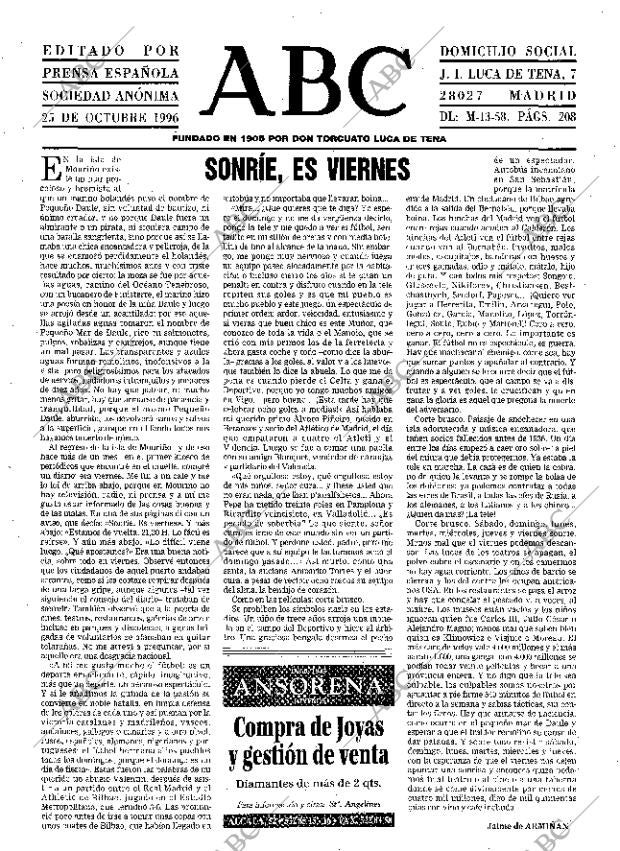 ABC MADRID 25-10-1996 página 3