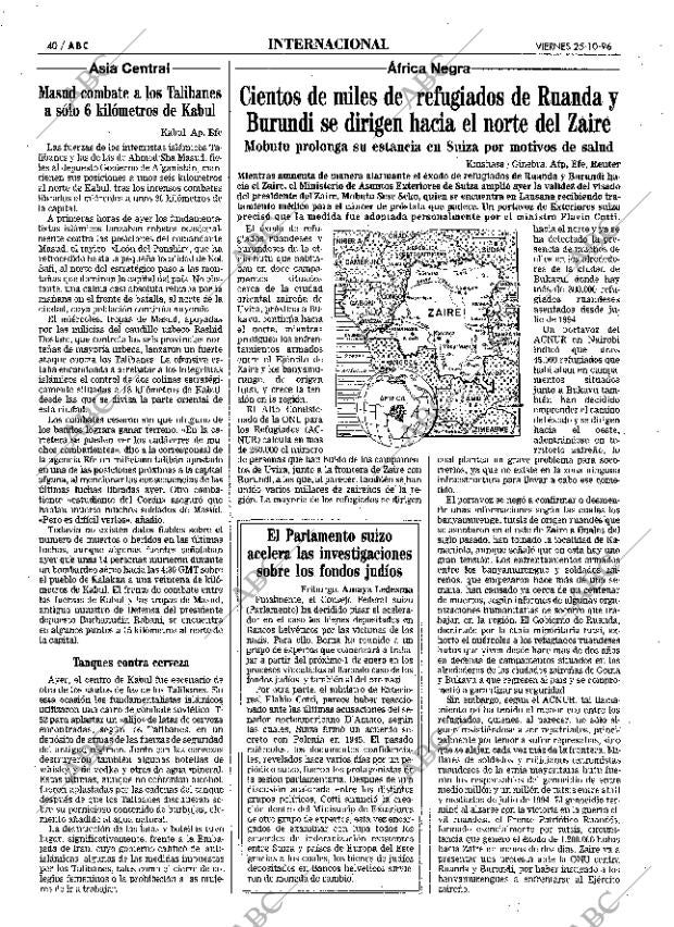 ABC MADRID 25-10-1996 página 40