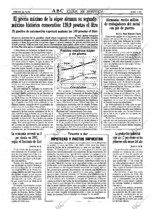 ABC MADRID 25-10-1996 página 45