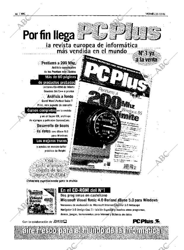 ABC MADRID 25-10-1996 página 46