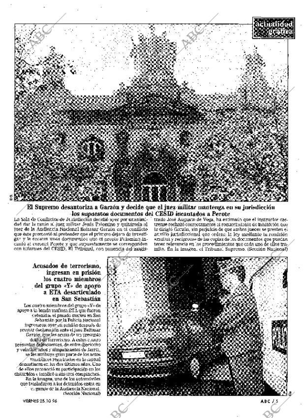 ABC MADRID 25-10-1996 página 5