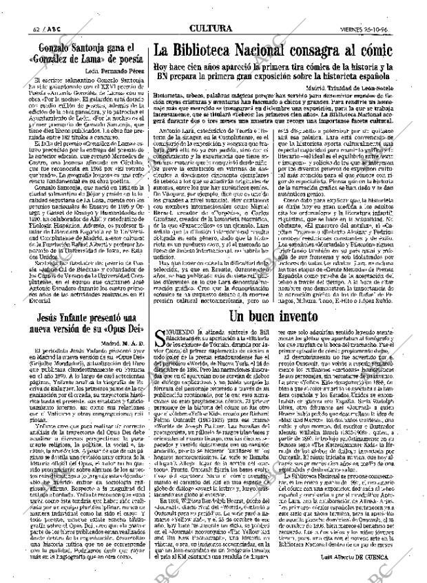ABC MADRID 25-10-1996 página 62
