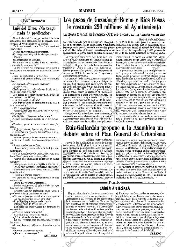 ABC MADRID 25-10-1996 página 70