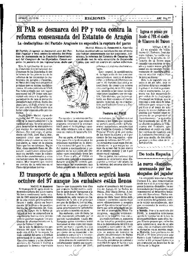 ABC MADRID 25-10-1996 página 77