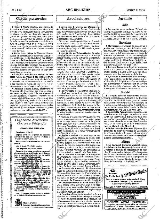ABC MADRID 25-10-1996 página 82