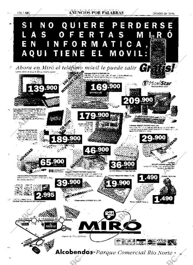 ABC MADRID 26-10-1996 página 106