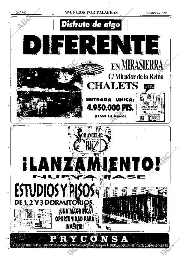 ABC MADRID 26-10-1996 página 108