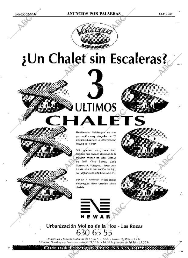 ABC MADRID 26-10-1996 página 109