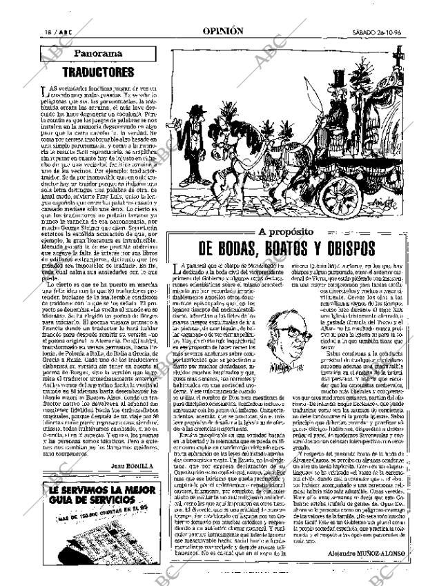 ABC MADRID 26-10-1996 página 18