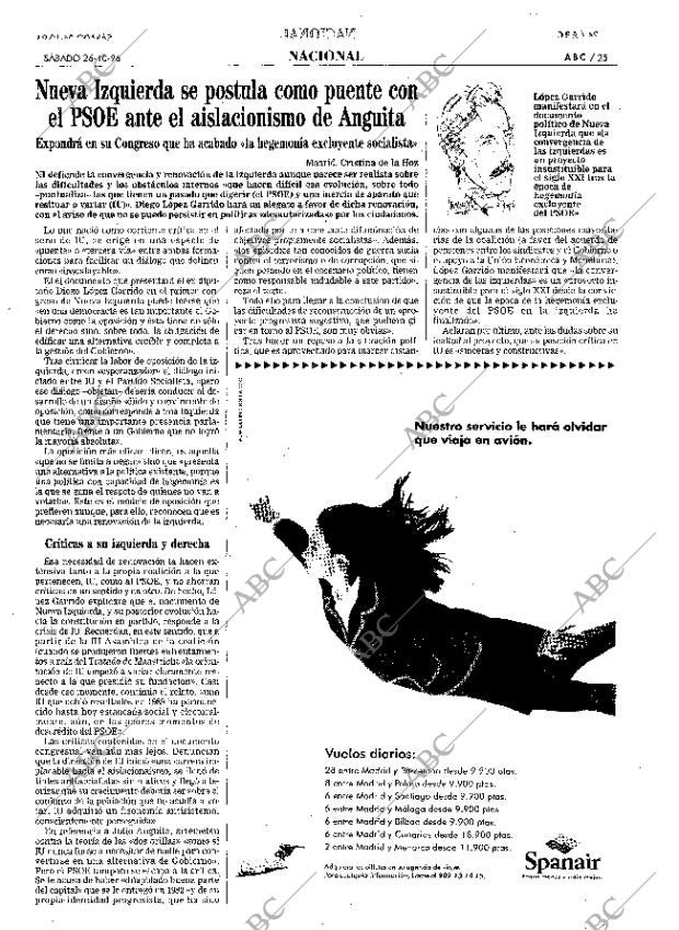 ABC MADRID 26-10-1996 página 25