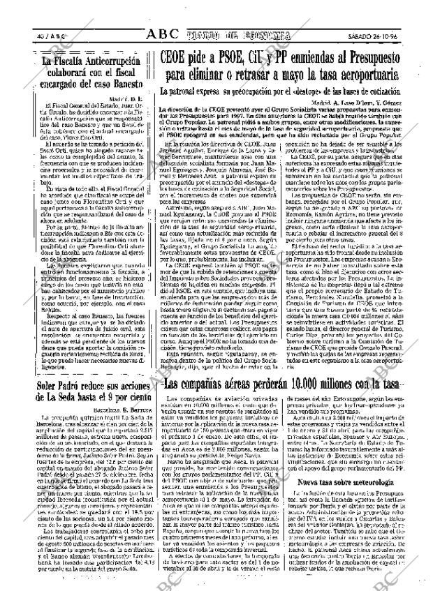 ABC MADRID 26-10-1996 página 40