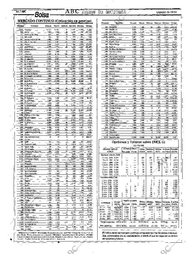 ABC MADRID 26-10-1996 página 44