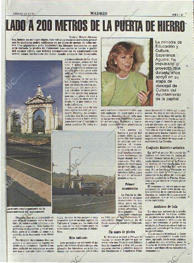 ABC MADRID 26-10-1996 página 61