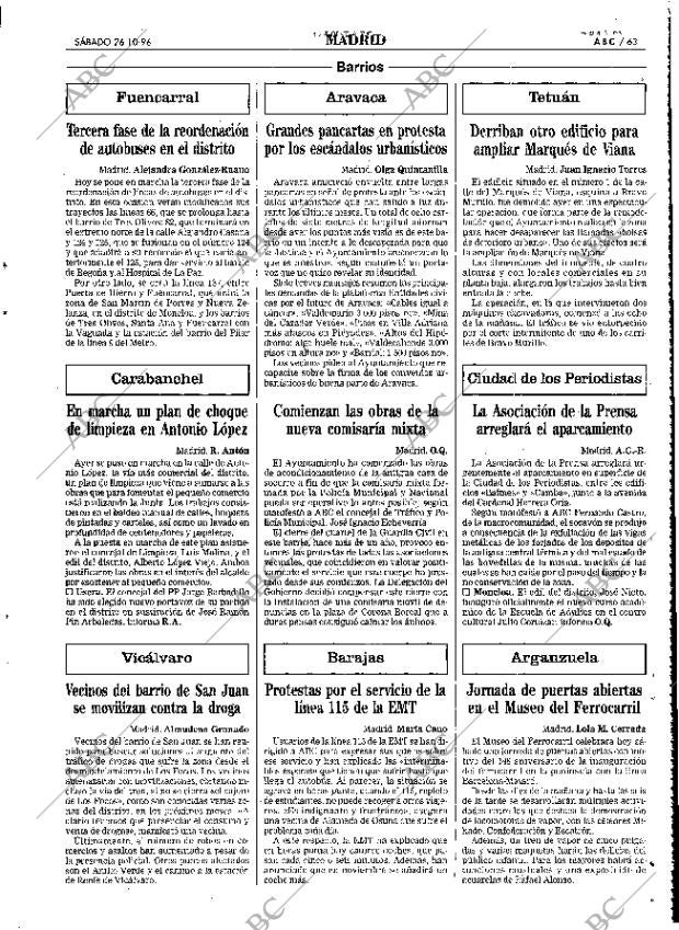 ABC MADRID 26-10-1996 página 63