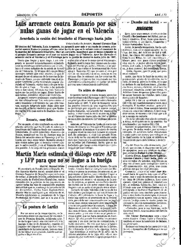 ABC MADRID 26-10-1996 página 73