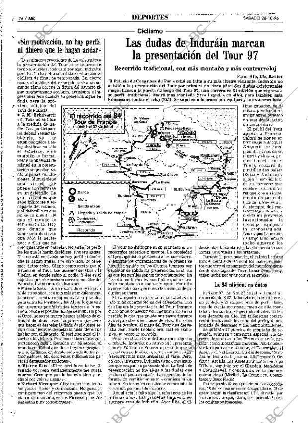 ABC MADRID 26-10-1996 página 76