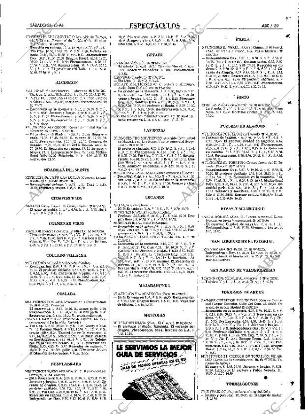 ABC MADRID 26-10-1996 página 89