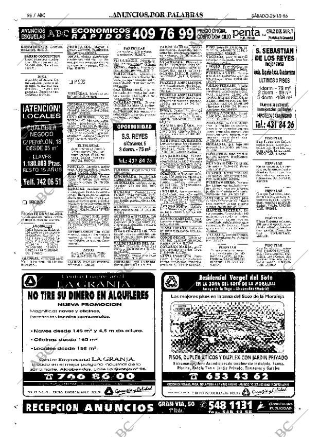 ABC MADRID 26-10-1996 página 98