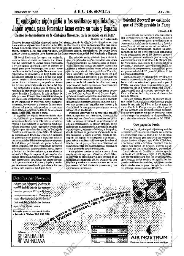ABC SEVILLA 27-10-1996 página 55
